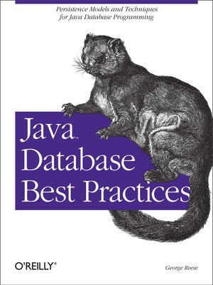 cover image of Java Database Best Practices